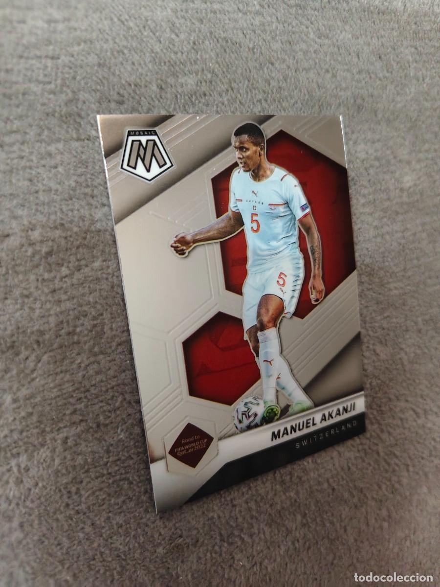 Cromos de F&uacute;tbol: 141 MOSAIC ROAD TO WORLD CUP 2022 MANUEL AKANJI SUIZA QATAR 22 PANINI 2021 21