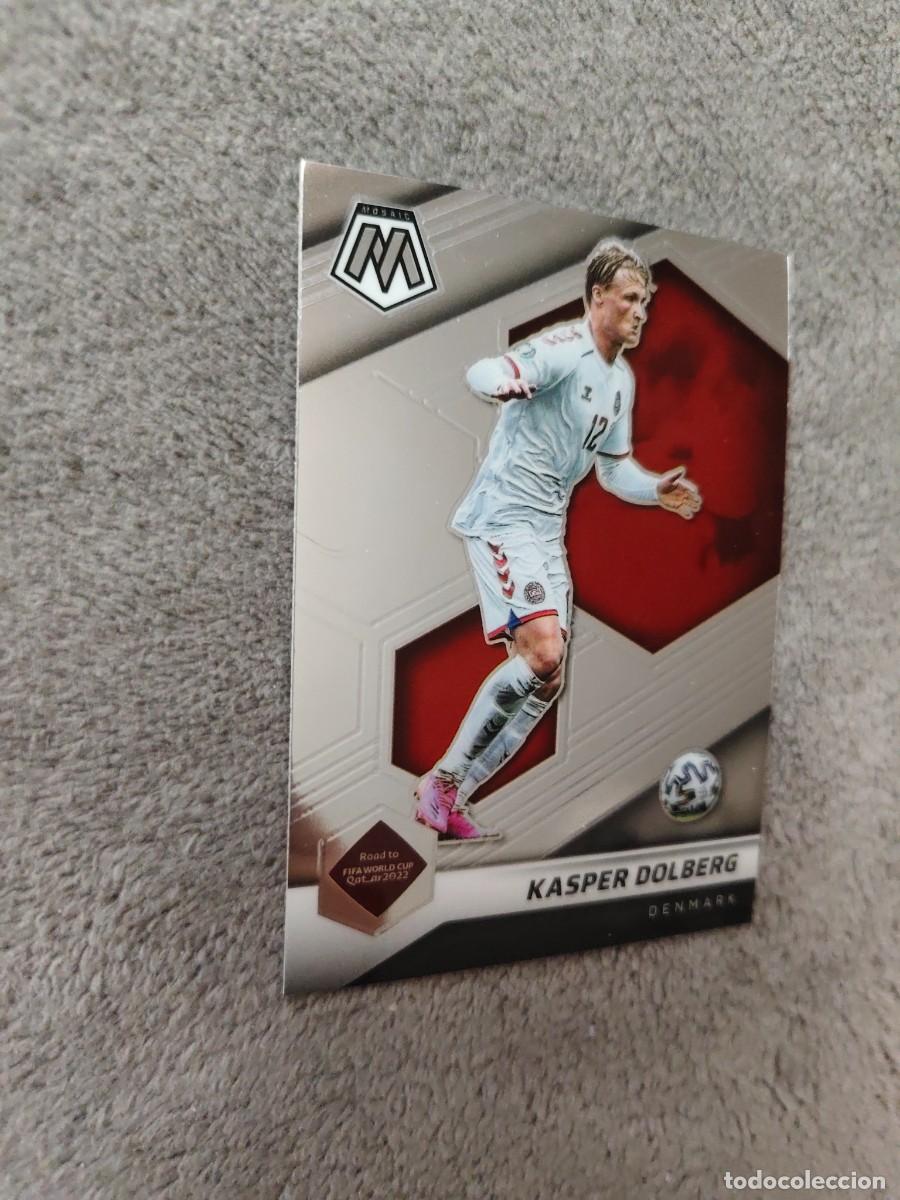 Cromos de F&uacute;tbol: 156 MOSAIC ROAD TO WORLD CUP 2022 KASPER DOLBERG DINAMARCA QATAR 22 PANINI 2021 21