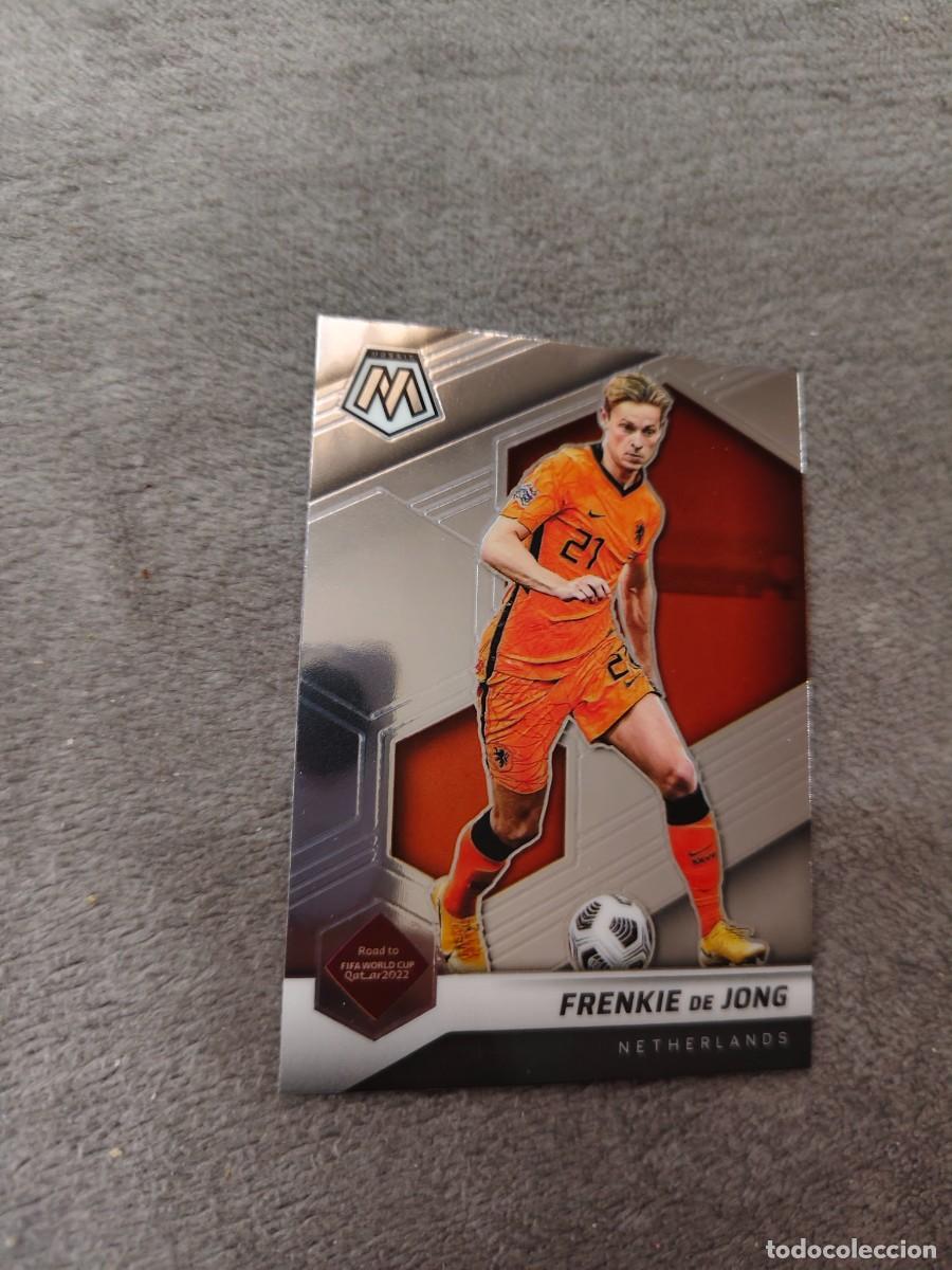 Cromos de F&uacute;tbol: 172 MOSAIC ROAD TO WORLD CUP 2022 FRENKIE DE JONG HOLANDA QATAR 22 PANINI 2021 21