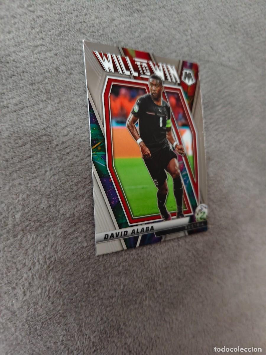 Cromos de F&uacute;tbol: 22w 22 W MOSAIC ROAD TO WORLD CUP 2022 DAVID ALABA AUSTRIA WILL TO WIN QATAR 22 PANINI 2021 21