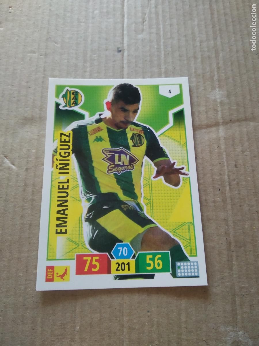 Cromos de F&uacute;tbol: 4 EMANUEL I&Ntilde;IGUEZ ALDOSIVI CROMO FUTBOL ARGENTINO PANINI LIGA ARGENTINA 2020 ADRENALYN