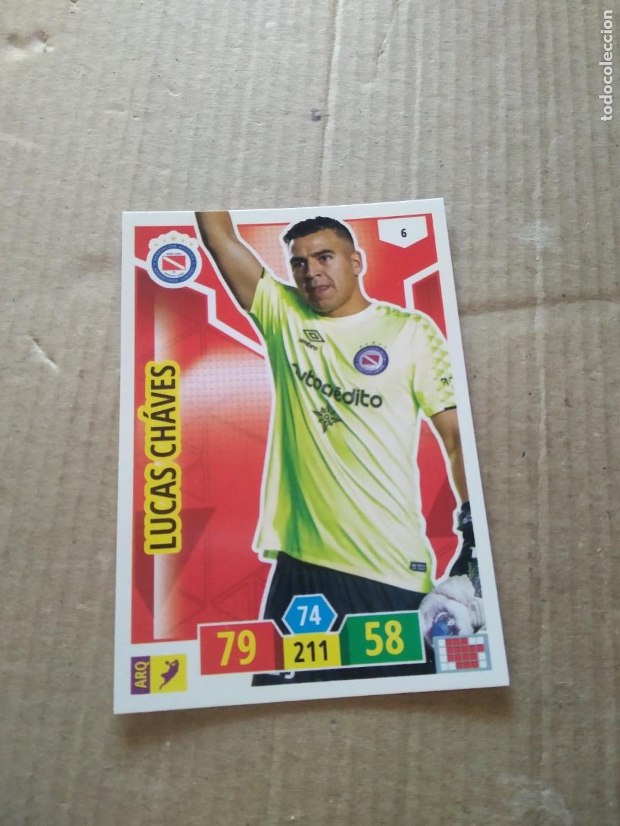 Cromos de Futebol: 6 LUCAS CHAVES ARGENTINOS JUNIORS CROMO FUTBOL ARGENTINO PANINI LIGA ARGENTINA 2020 ADRENALYN