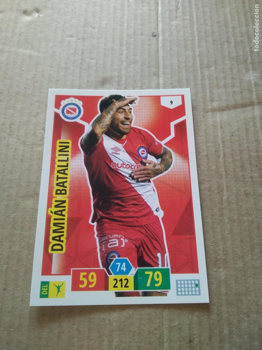 Cromos de Futebol: 9 DAMIAN BATALLINI ARGENTINOS JUNIORS CROMO FUTBOL ARGENTINO PANINI LIGA ARGENTINA 2020 ADRENALYN