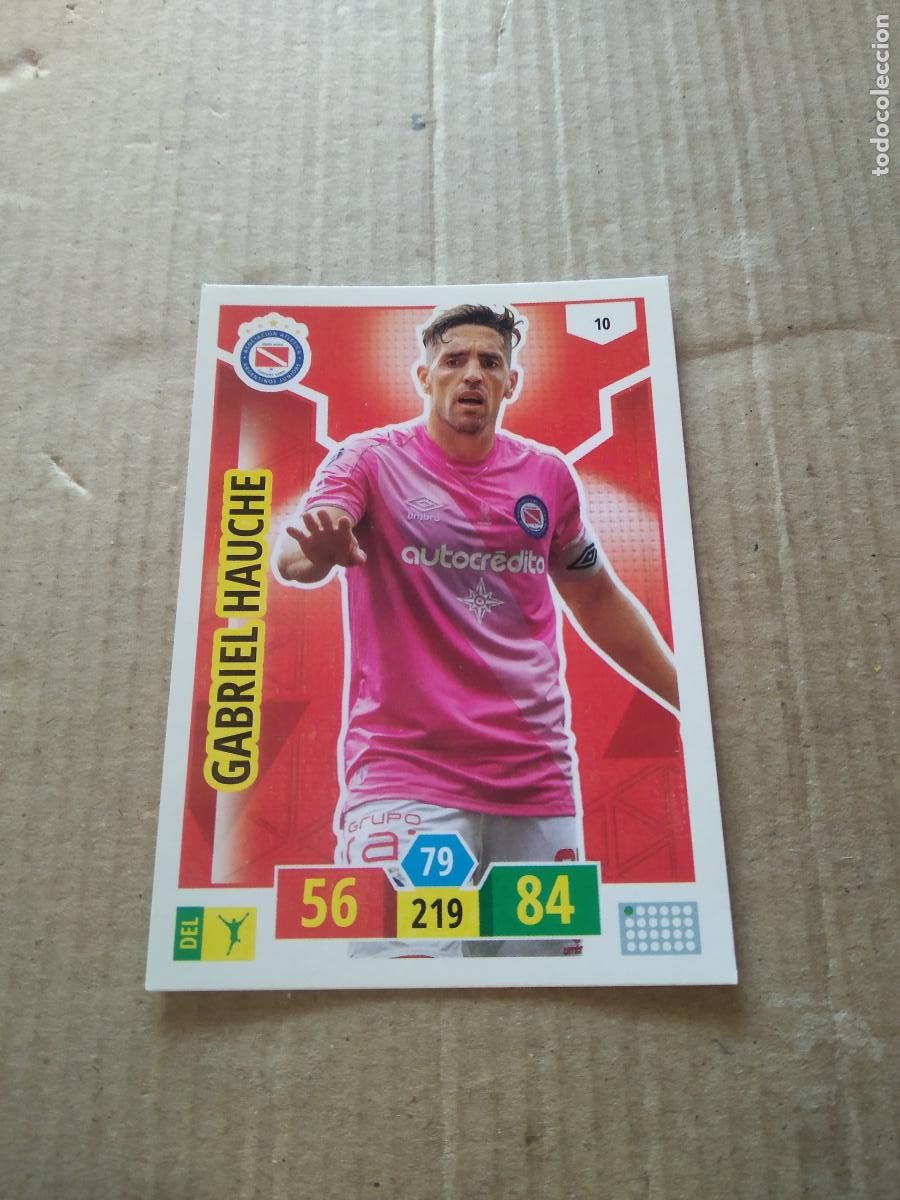 Cromos de Futebol: 10 GABRIEL HAUCHE ARGENTINOS JUNIORS CROMO FUTBOL ARGENTINO PANINI LIGA ARGENTINA 2020 ADRENALYN
