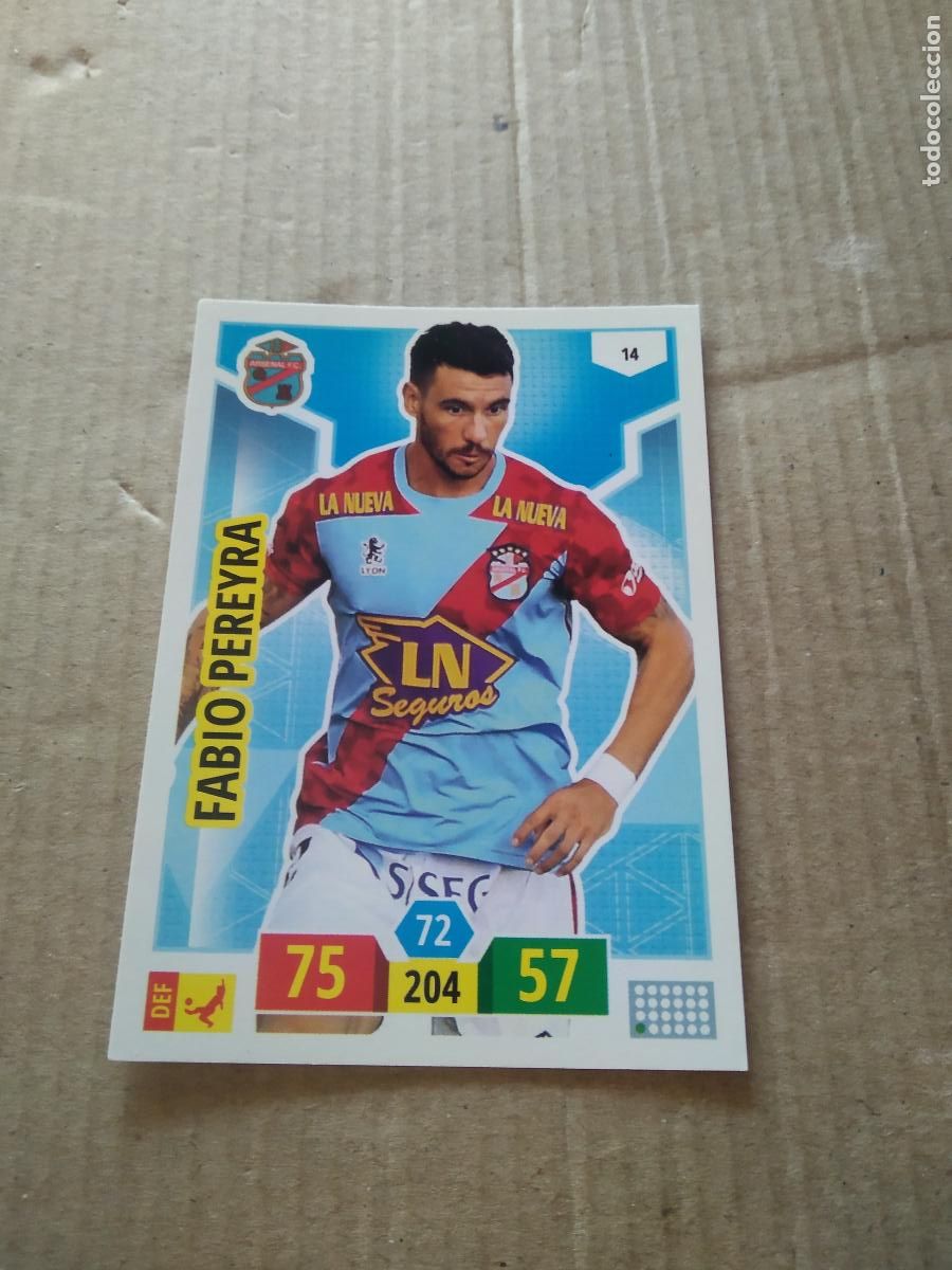 Cartes &agrave; collectionner de Football: 14 FABIO PEREYRA ARSENAL CROMO FUTBOL ARGENTINO PANINI LIGA ARGENTINA 2020 ADRENALYN