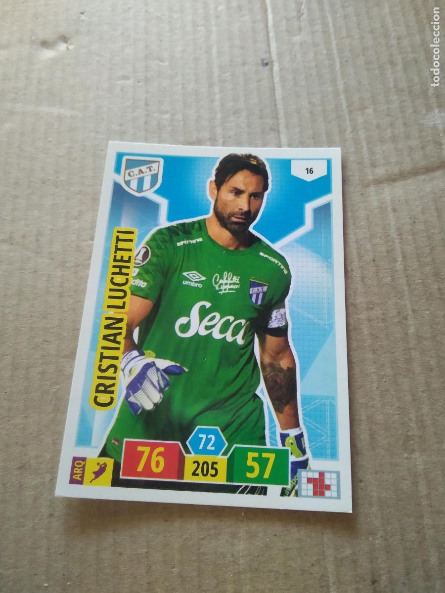 Cartes &agrave; collectionner de Football: 16 CRISTIAN LUCHETTI ATLETICO TUCUMAN CROMO FUTBOL ARGENTINO PANINI LIGA ARGENTINA 2020 ADRENALYN