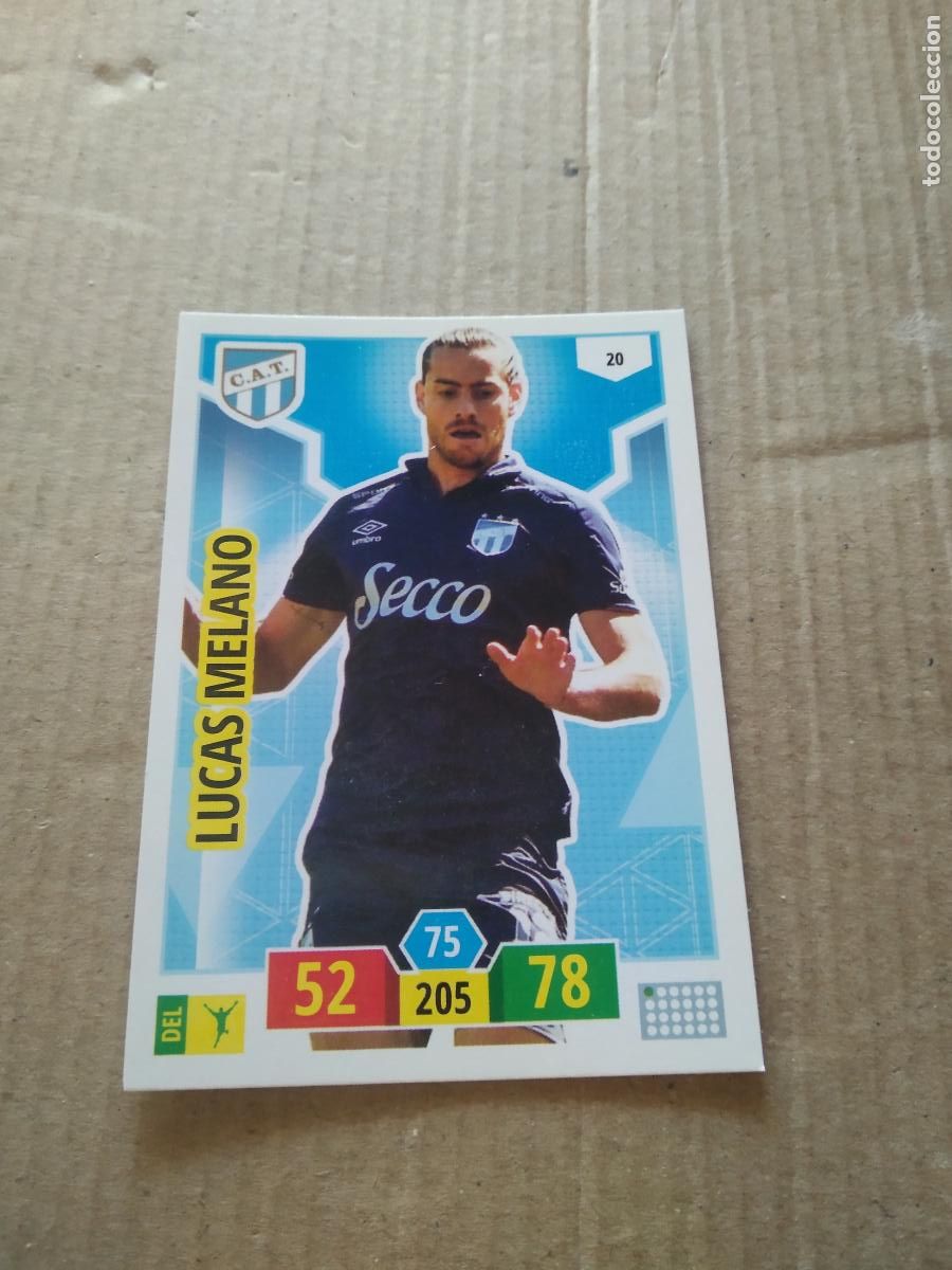 Cromos de F&uacute;tbol: 20 LUCAS MELANO ATLETICO TUCUMAN CROMO FUTBOL ARGENTINO PANINI LIGA ARGENTINA 2020 ADRENALYN