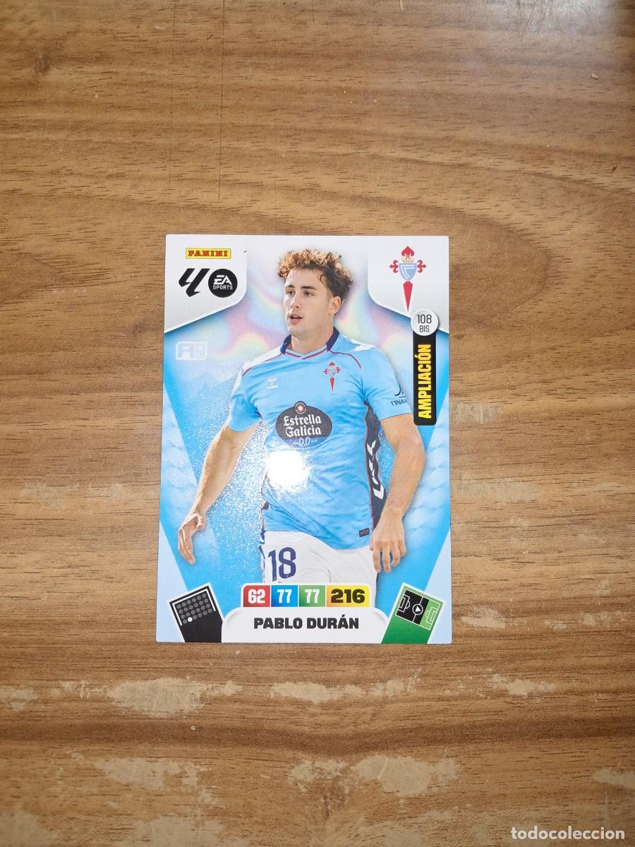Cromos de F&uacute;tbol: CARD ADRENALYN TEMPORADA 25/26: ACTUALIZACI&Oacute;N PABLO DUR&Aacute;N, N&deg; 108 BIS