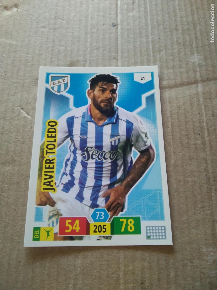 Cromos de F&uacute;tbol: 21 JAVIER TOLEDO ATLETICO TUCUMAN CROMO FUTBOL ARGENTINO PANINI LIGA ARGENTINA 2020 ADRENALYN