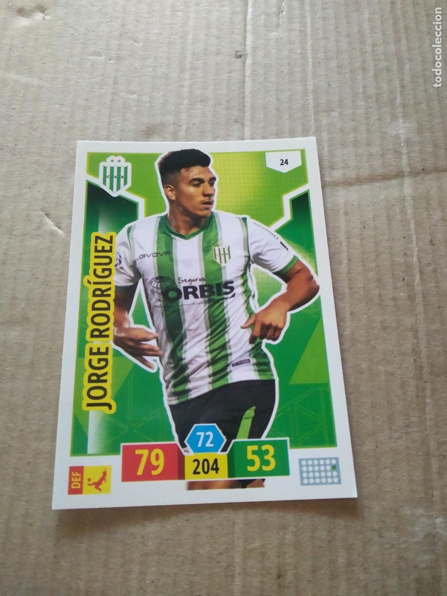 Cromos de F&uacute;tbol: 24 JORGE RODRIGUEZ BANFIELD CROMO FUTBOL ARGENTINO PANINI LIGA ARGENTINA 2020 ADRENALYN