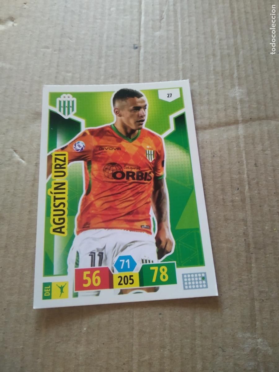 Cromos de F&uacute;tbol: 27 AGUSTIN URZI BANFIELD CROMO FUTBOL ARGENTINO PANINI LIGA ARGENTINA 2020 ADRENALYN