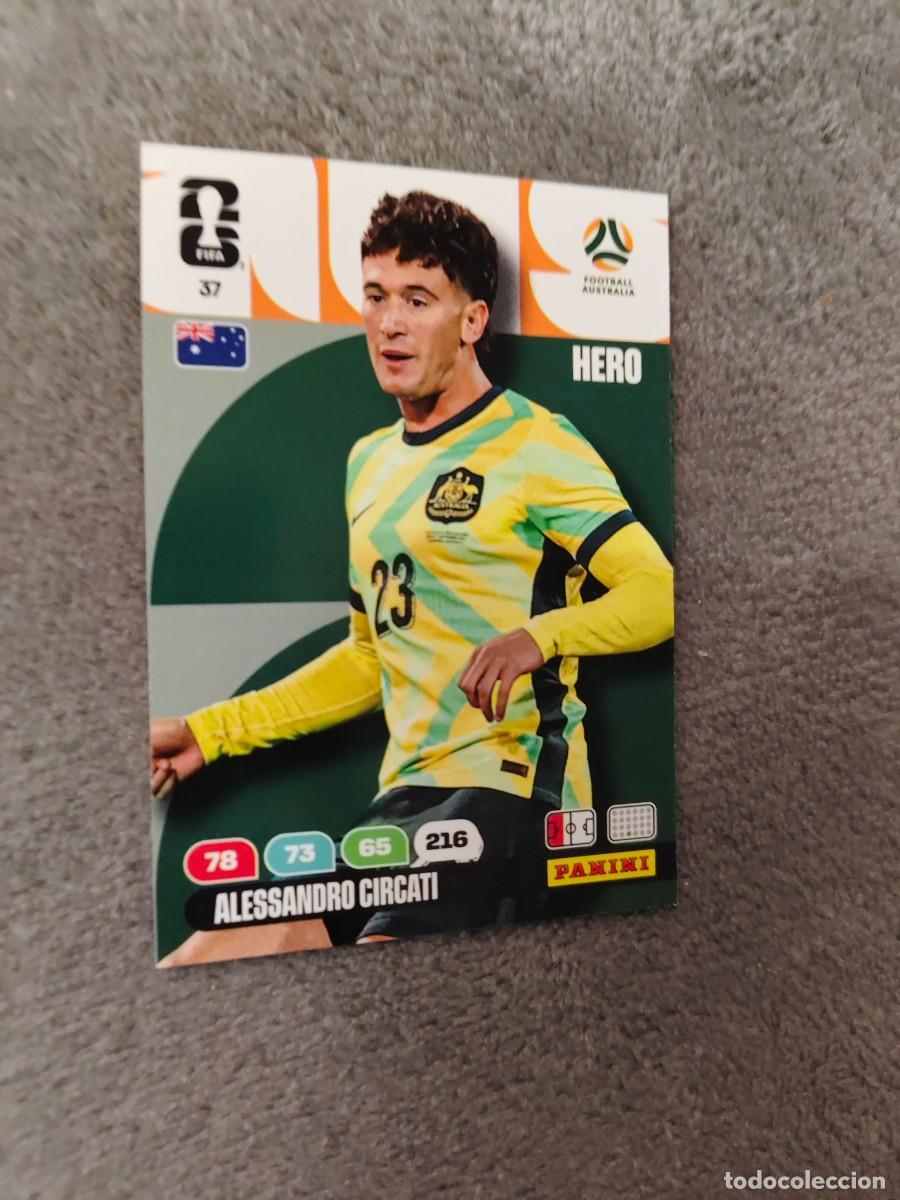 Cromos de F&uacute;tbol: 37 WORLD CUP 2026 ALESSANDRO CIRCATI AUSTRALIA HERO ADRENALYN MUNDIAL PANINI 26