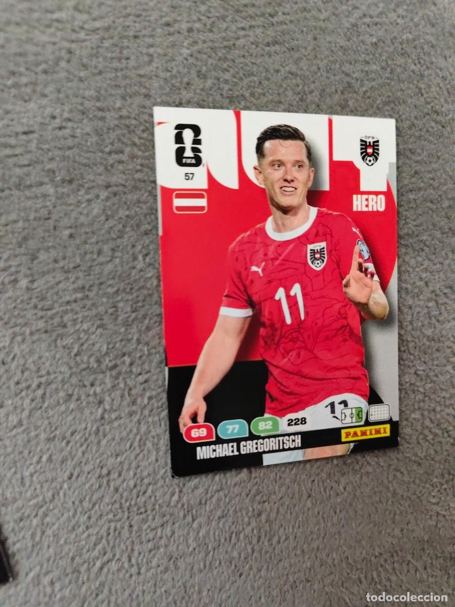 Cromos de F&uacute;tbol: 55 WORLD CUP 2026 FLORIAN GRILLITSCH AUSTRIA HERO ADRENALYN MUNDIAL PANINI 26
