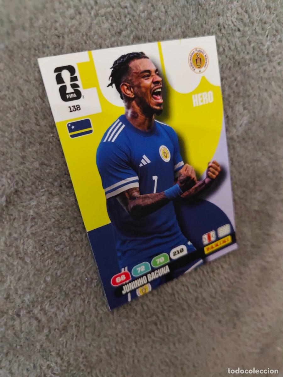Cromos de F&uacute;tbol: 138 WORLD CUP 2026 JUNINHO BACUNA CURA&Ccedil;AO HERO ADRENALYN MUNDIAL PANINI 26
