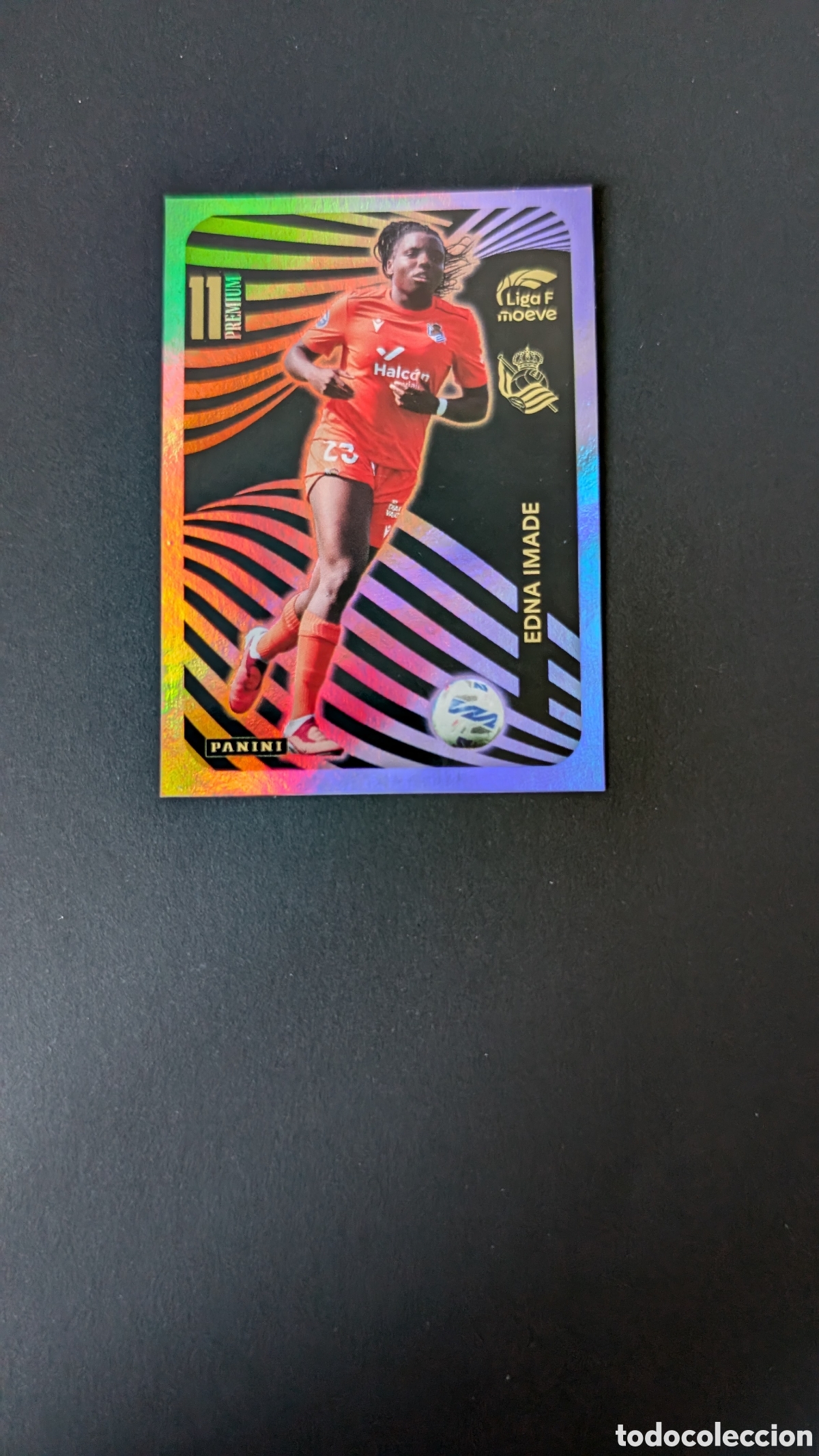 Cromos de F&uacute;tbol: EDNA IMADE REAL SOCIEDAD PREMIUM LIGA F 2025/26 25 26 NUNCA PEGADO SIN PEGAR