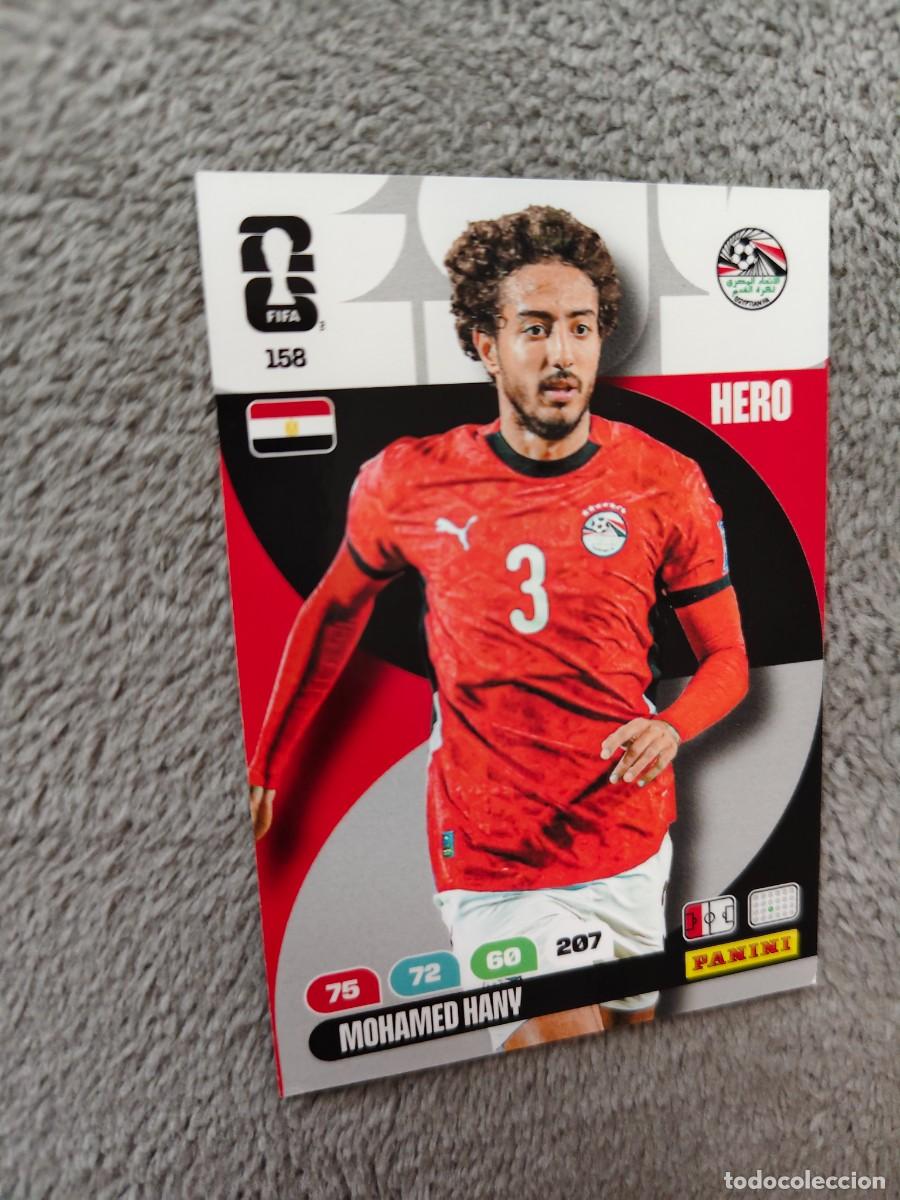 Cromos de F&uacute;tbol: 158 WORLD CUP 2026 MOHAMED HANY EGIPTO HERO ADRENALYN MUNDIAL PANINI 26