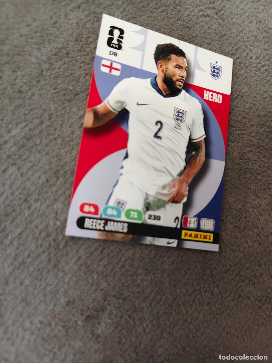 Cromos de F&uacute;tbol: 170 WORLD CUP 2026 REECE JAMES INGLATERRA HERO ADRENALYN MUNDIAL PANINI 26