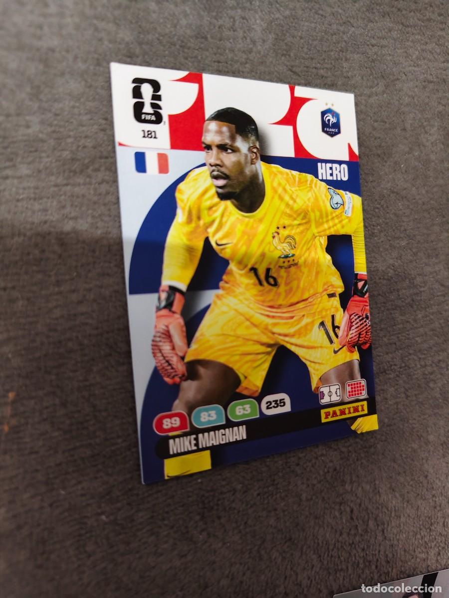 Cromos de F&uacute;tbol: 181 WORLD CUP 2026 MIKE MAIGNAN FRANCIA HERO ADRENALYN MUNDIAL PANINI 26
