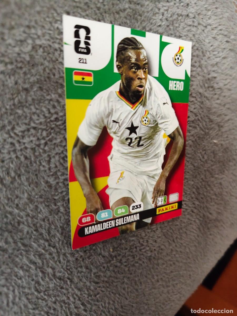 Football Stickers: 210 WORLD CUP 2026 ABDUL ISSAHAKU FATAWU GHANA HERO ADRENALYN MUNDIAL PANINI 26