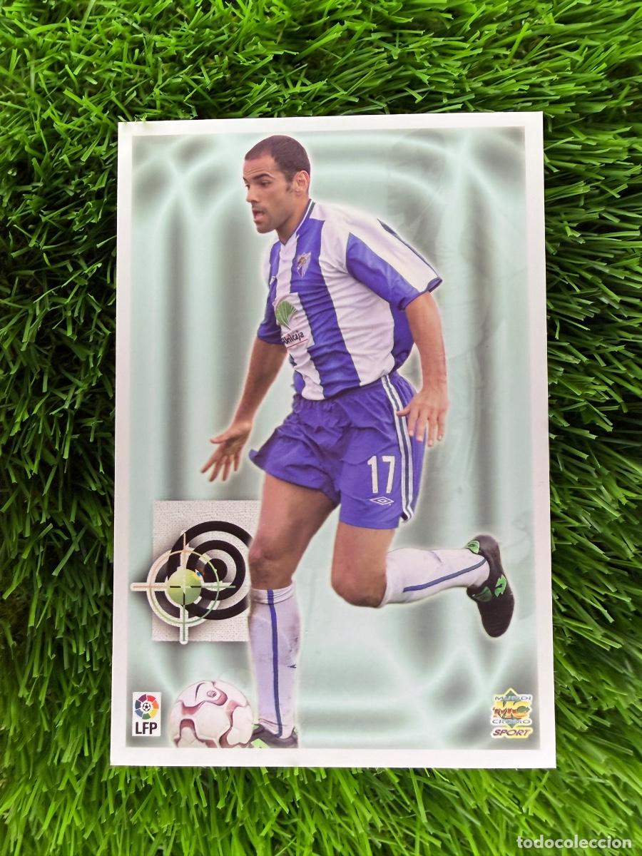 Cromos de F&uacute;tbol: N&ordm; 164 Salva Ballesta M&aacute;laga CF Mundicromo Top Liga 03 04