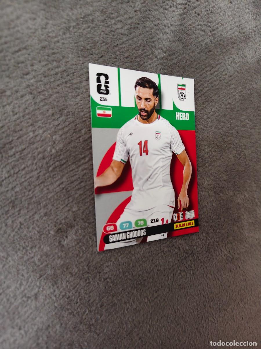 Cromos de F&uacute;tbol: 235 WORLD CUP 2026 SAMAN GHODDOS IRAN HERO ADRENALYN MUNDIAL PANINI 26
