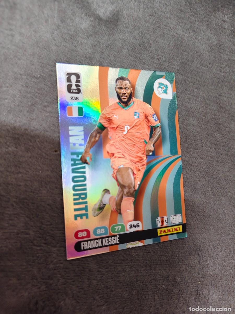 Cromos de F&uacute;tbol: 238 WORLD CUP 2026 FRANCK KESSI&Eacute; COSTA DE MARFIL FAN FAVOURITE ADRENALYN MUNDIAL PANINI 26