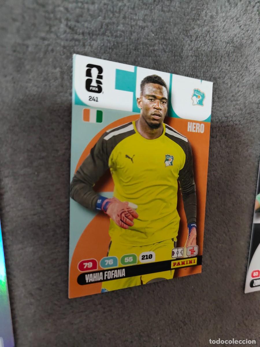 Cromos de F&uacute;tbol: 241 WORLD CUP 2026 YAHIA FOFANA COSTA DE MARFIL HERO ADRENALYN MUNDIAL PANINI 26
