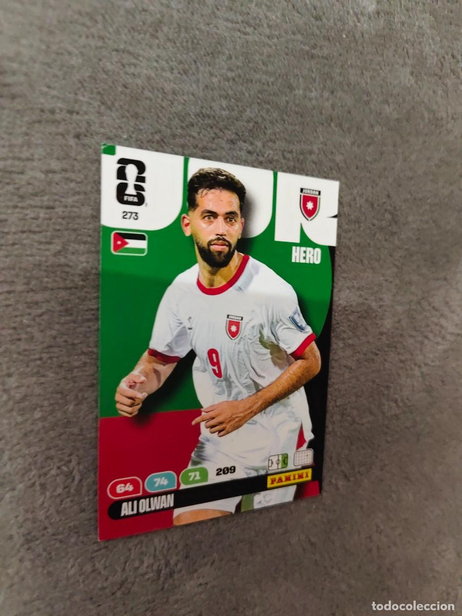 Cromos de F&uacute;tbol: 273 WORLD CUP 2026 ALI OLWAN JORDANIA HERO ADRENALYN MUNDIAL PANINI 26