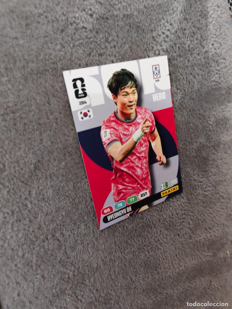 Cromos de F&uacute;tbol: 284 WORLD CUP 2026 HYEON-GYU OH COREA DEL SUR HERO ADRENALYN MUNDIAL PANINI 26