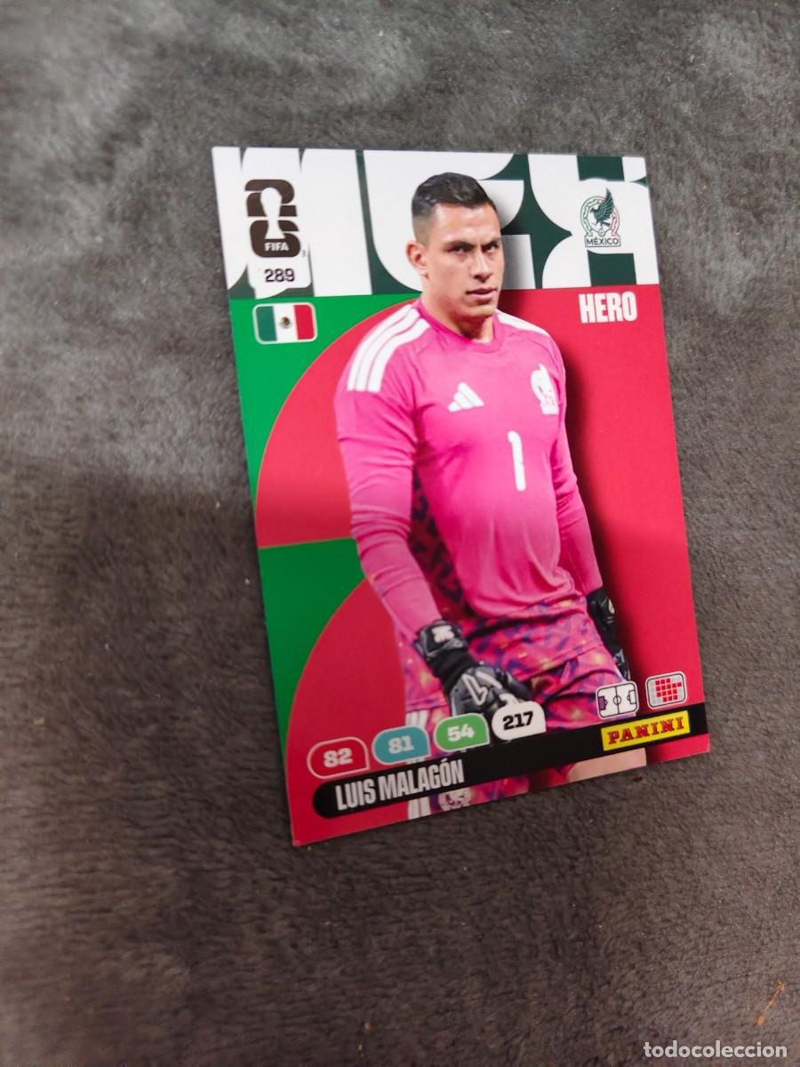 Cromos de F&uacute;tbol: 289 WORLD CUP 2026 LUIS MALAG&Oacute;N MEXICO HERO ADRENALYN MUNDIAL PANINI 26