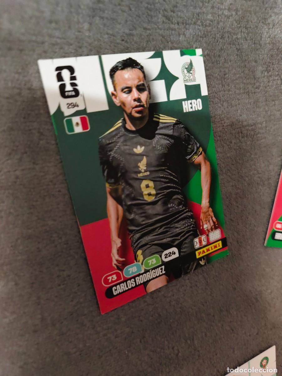 Cromos de F&uacute;tbol: 294 WORLD CUP 2026 CARLOS RODR&Iacute;GUEZ MEXICO HERO ADRENALYN MUNDIAL PANINI 26