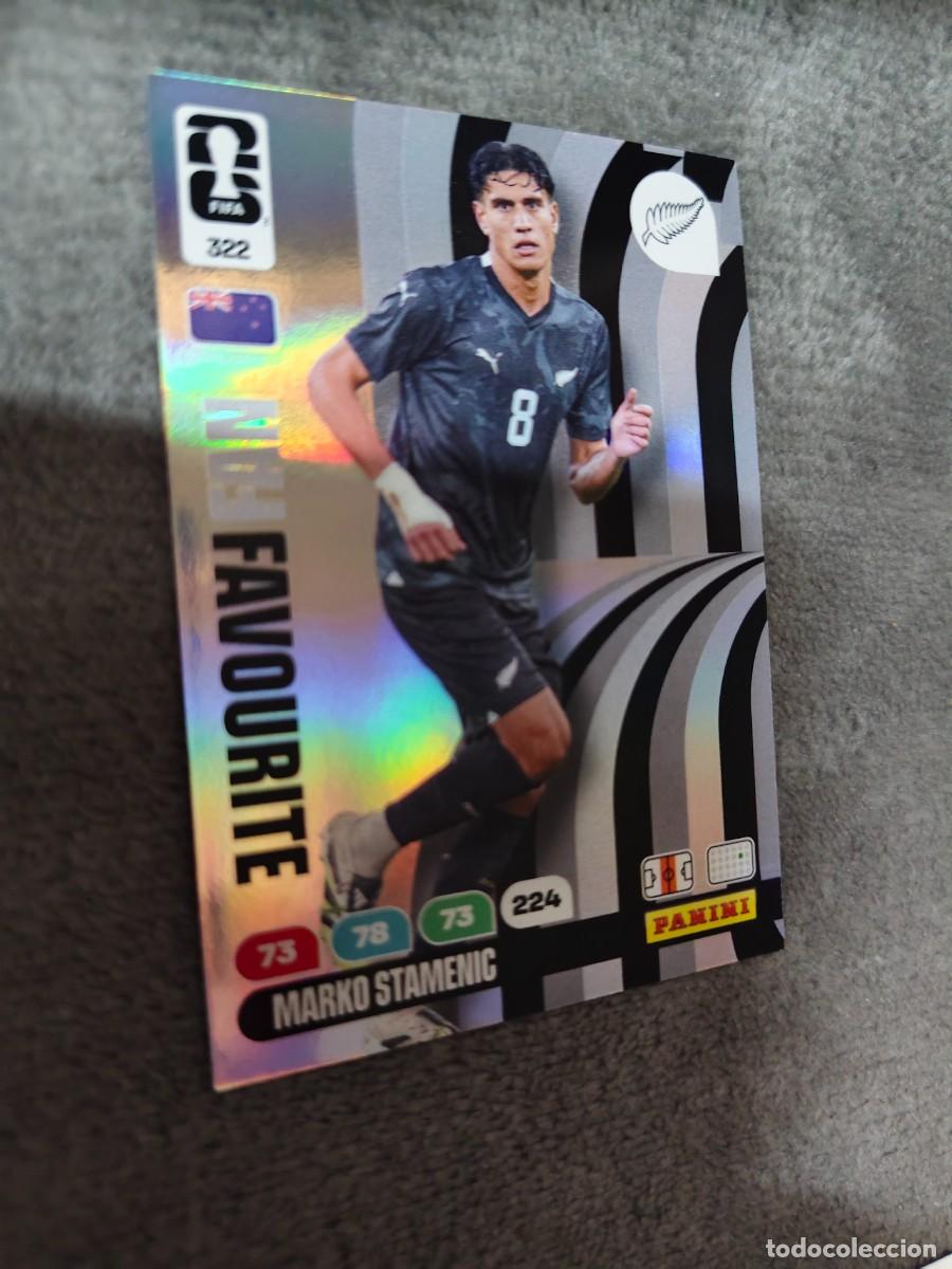Cromos de F&uacute;tbol: 322 WORLD CUP 2026 MARCO STAMENIC NUEVA ZELANDA FAN FAVOURITE ADRENALYN MUNDIAL PANINI 26