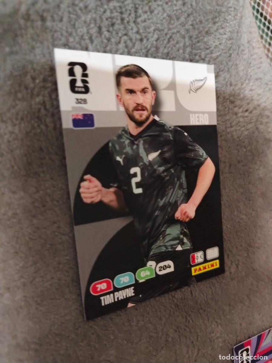 Cromos de F&uacute;tbol: 328 WORLD CUP 2026 TIM PAYNE NUEVA ZELANDA HERO ADRENALYN MUNDIAL PANINI 26