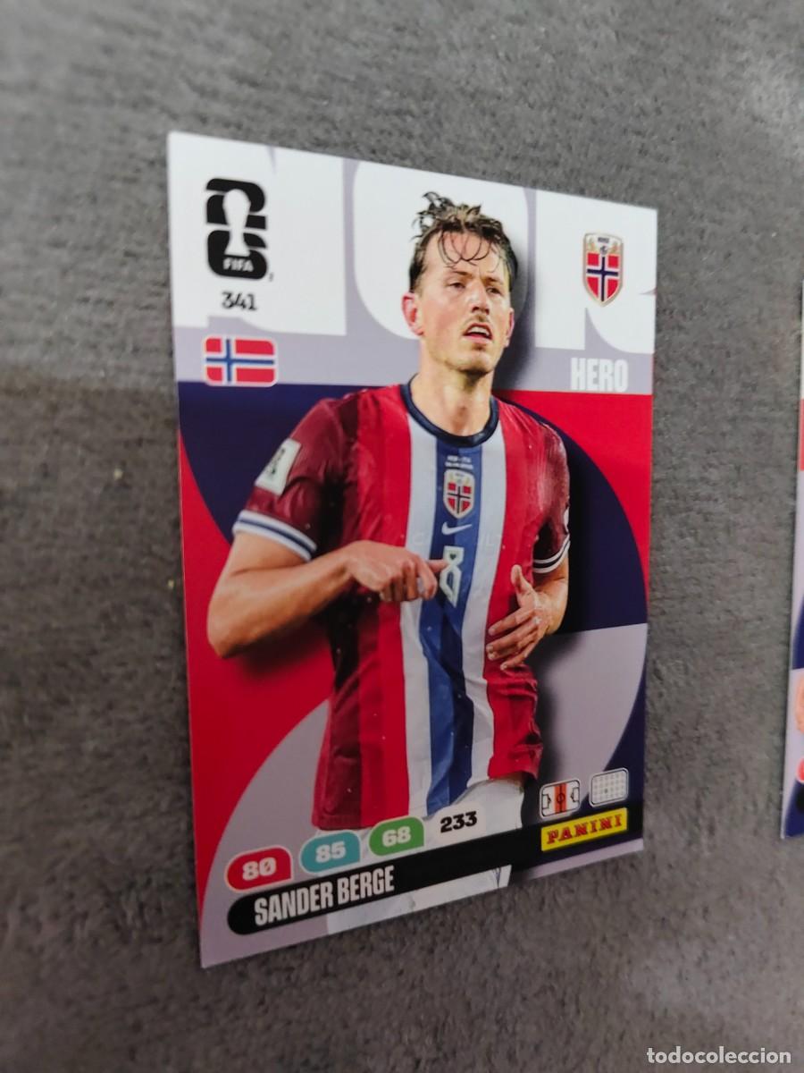 Cromos de F&uacute;tbol: 341 WORLD CUP 2026 SANDER BERGE NORUEGA HERO ADRENALYN MUNDIAL PANINI 26