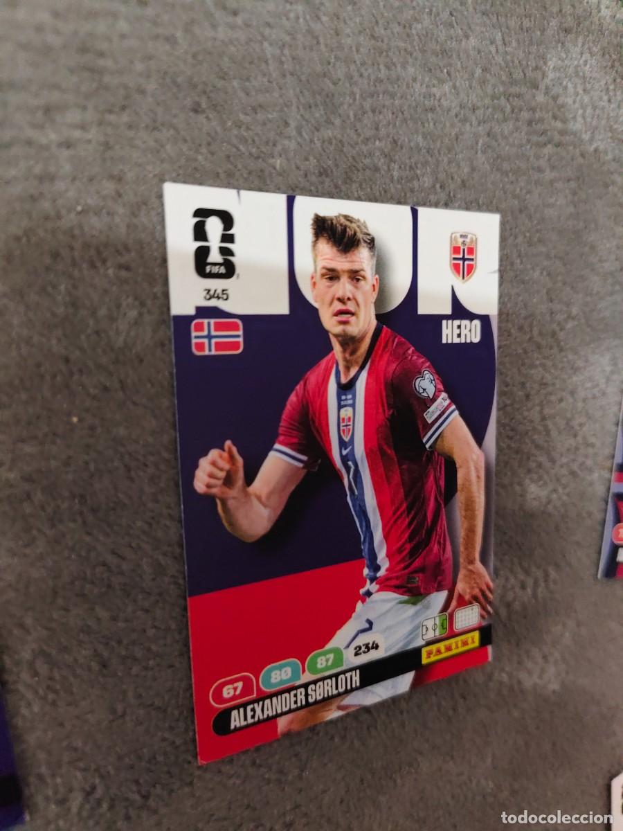 Cromos de F&uacute;tbol: 345 WORLD CUP 2026 ALEXANDER S&Oslash;RLOTH NORUEGA HERO ADRENALYN MUNDIAL PANINI 26