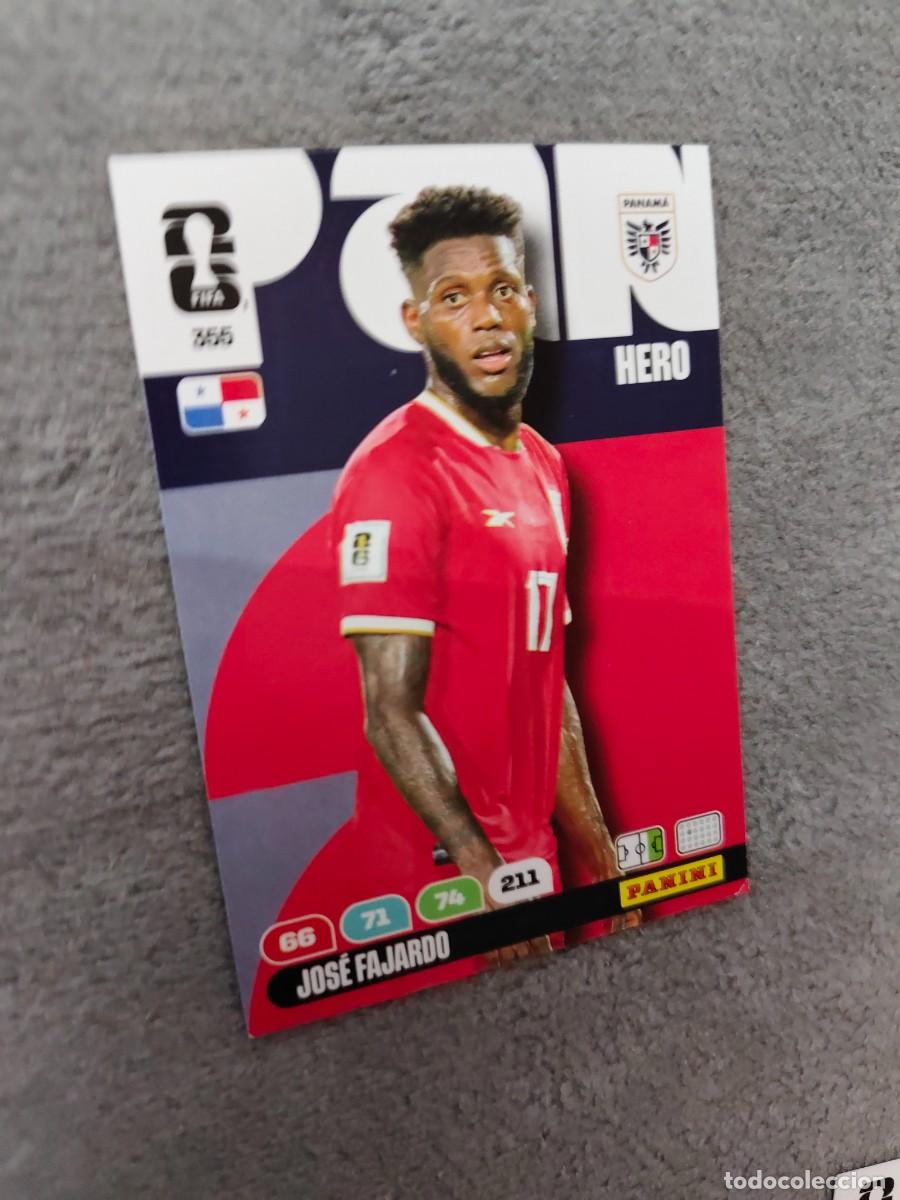Cromos de F&uacute;tbol: 355 WORLD CUP 2026 JOS&Eacute; FAJARDO PANAMA HERO ADRENALYN MUNDIAL PANINI 26