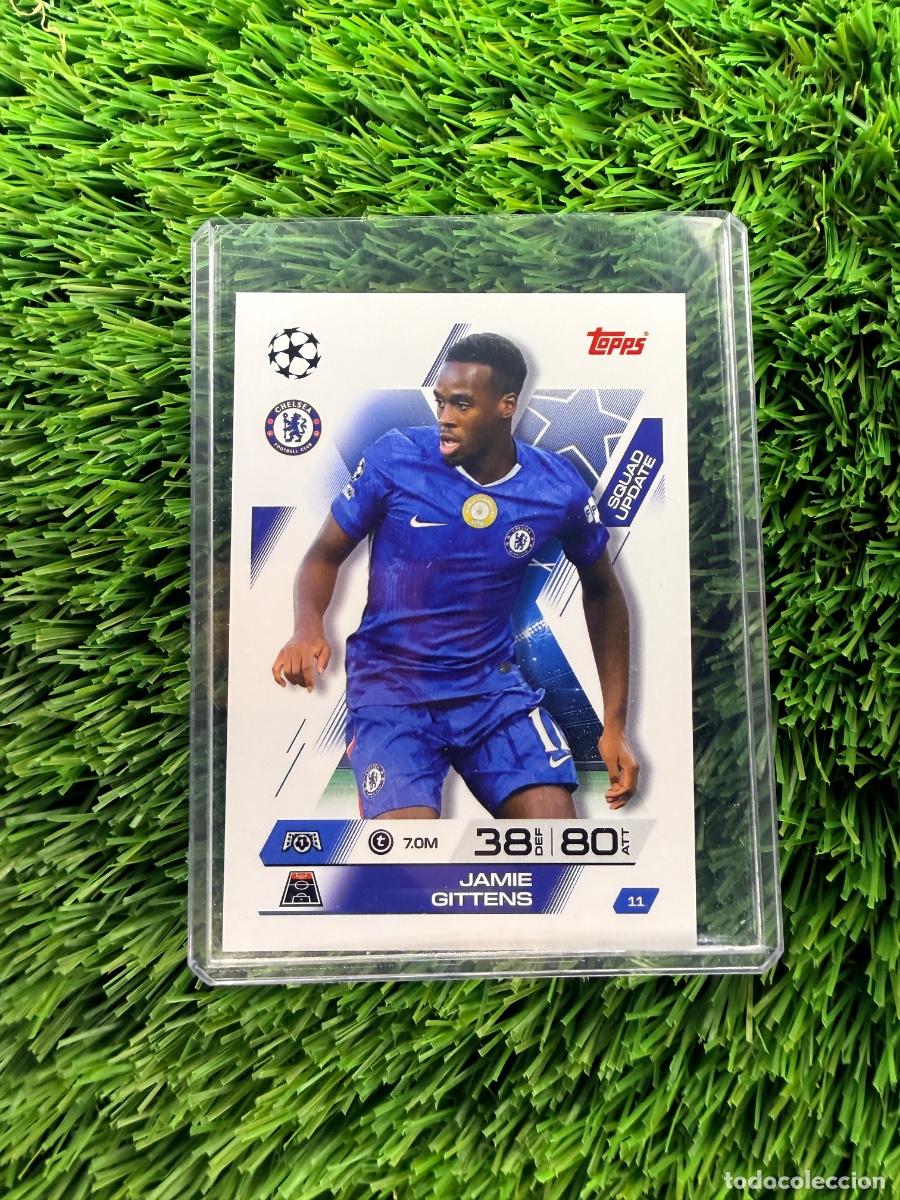 Cromos de F&uacute;tbol: N&ordm; 11 Jamie Gittens Squad Update Chelsea Match Attax Extra 25 26