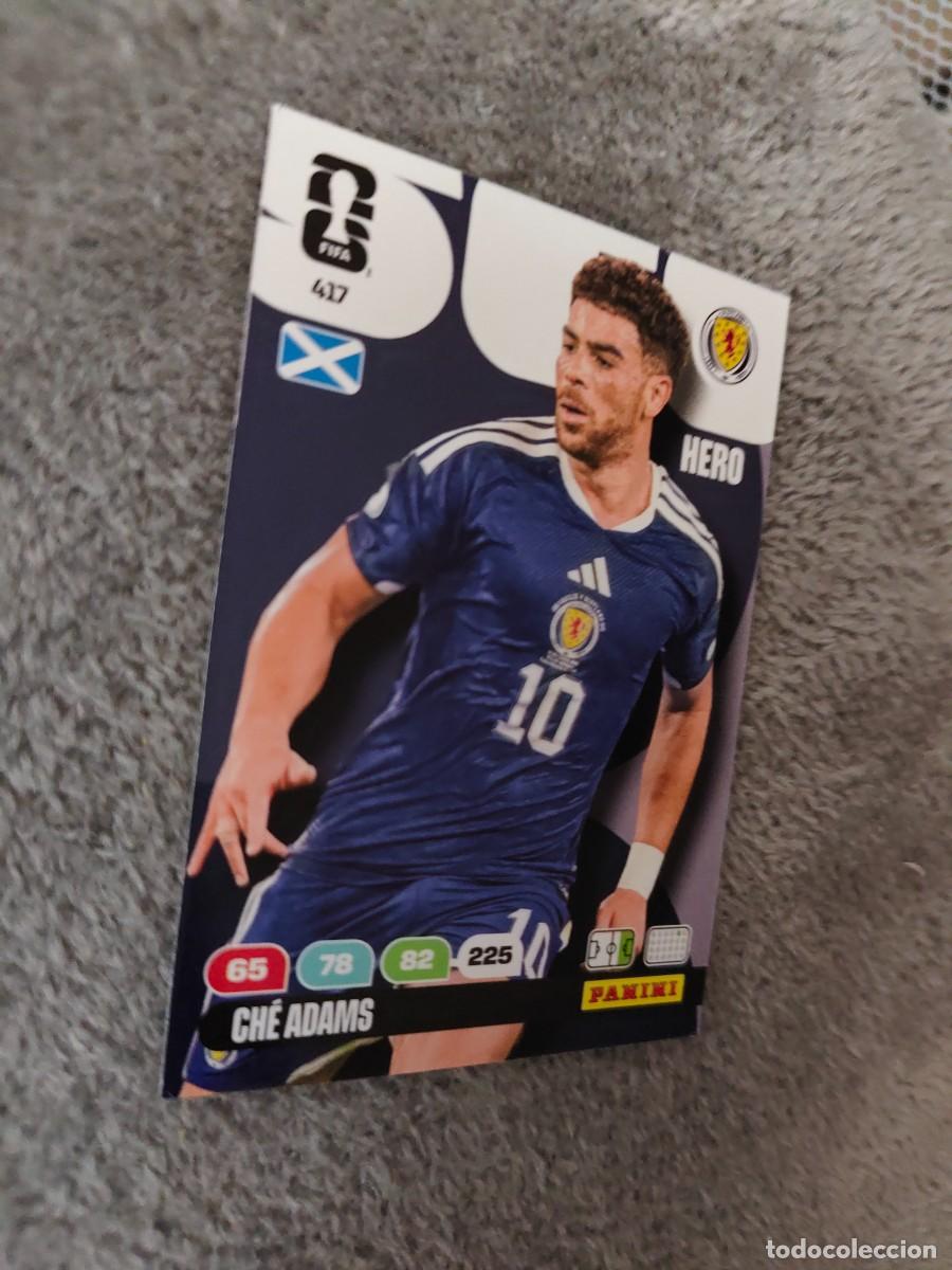 Cromos de F&uacute;tbol: 417 WORLD CUP 2026 CH&Eacute; ADAMS ESCOCIA HERO ADRENALYN MUNDIAL PANINI 26