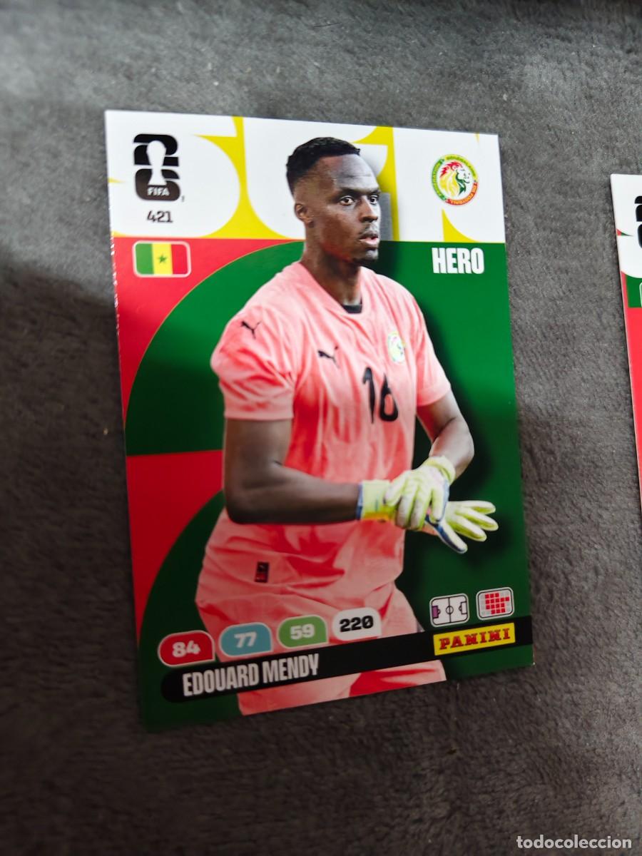 Cromos de F&uacute;tbol: 421 WORLD CUP 2026 EDOUARD MENDY SENEGAL HERO ADRENALYN MUNDIAL PANINI 26