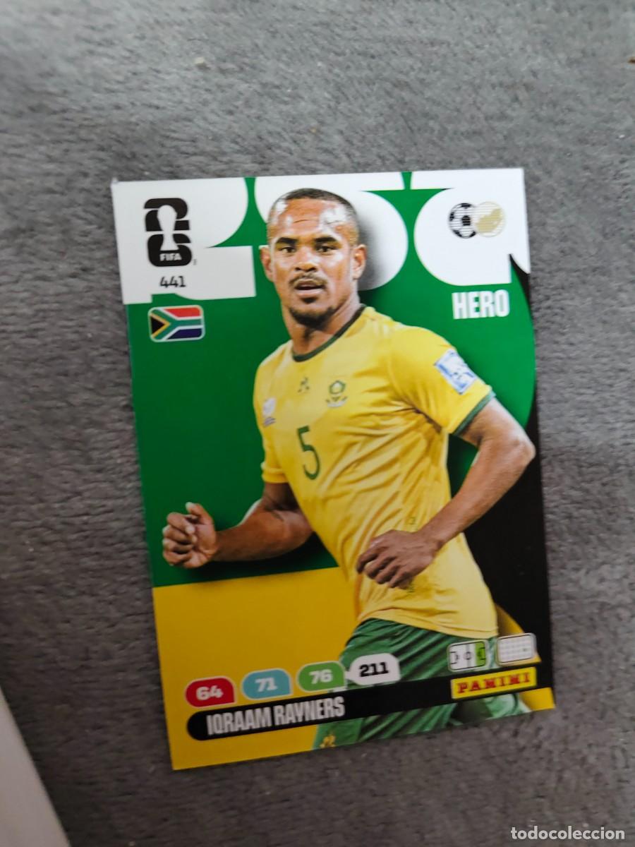 Cromos de F&uacute;tbol: 441 WORLD CUP 2026 IQRAAM RAYNERS SUDAFRICA HERO ADRENALYN MUNDIAL PANINI 26