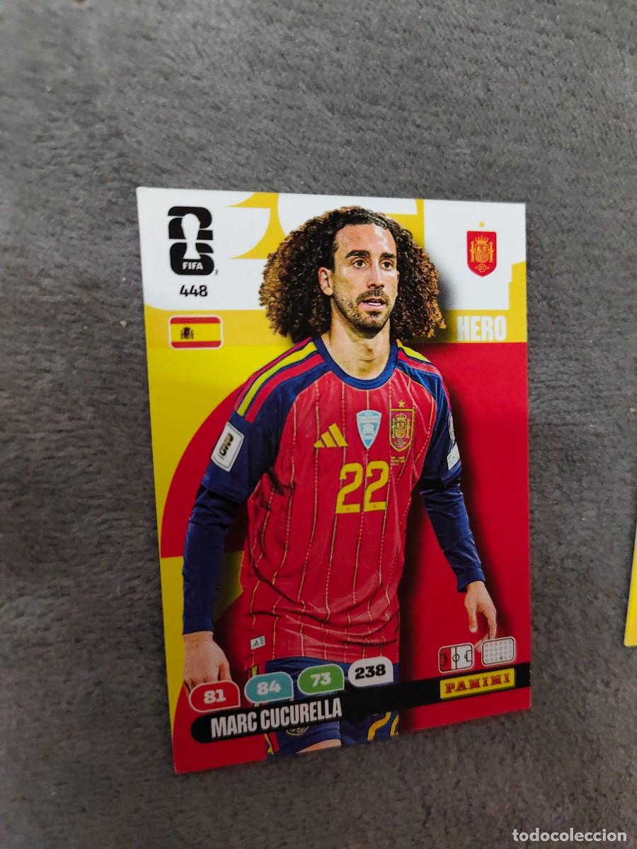 Cromos de F&uacute;tbol: 448 WORLD CUP 2026 MARC CUCURELLA ESPA&Ntilde;A HERO ADRENALYN MUNDIAL PANINI 26