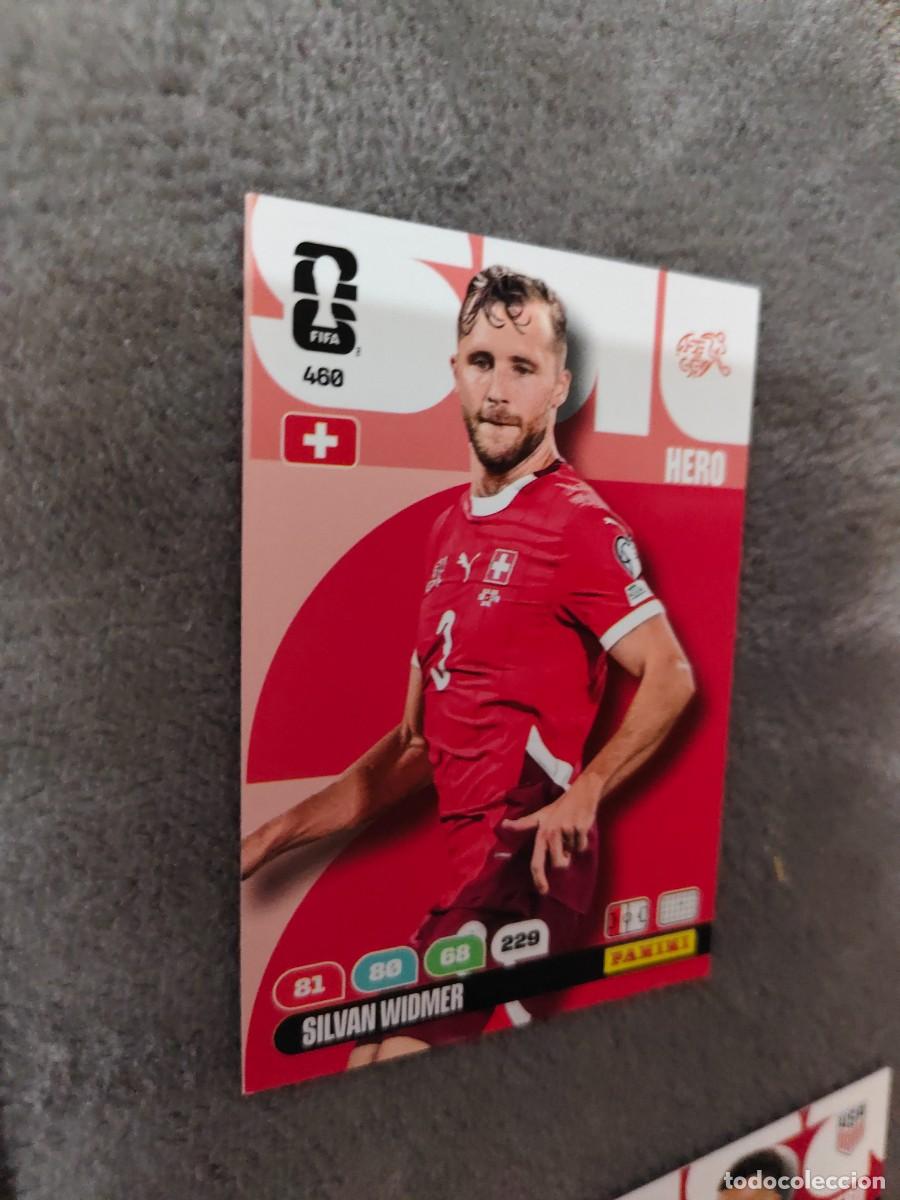 Cromos de F&uacute;tbol: 460 WORLD CUP 2026 SILVAN WIDMER SUIZA HERO ADRENALYN MUNDIAL PANINI 26