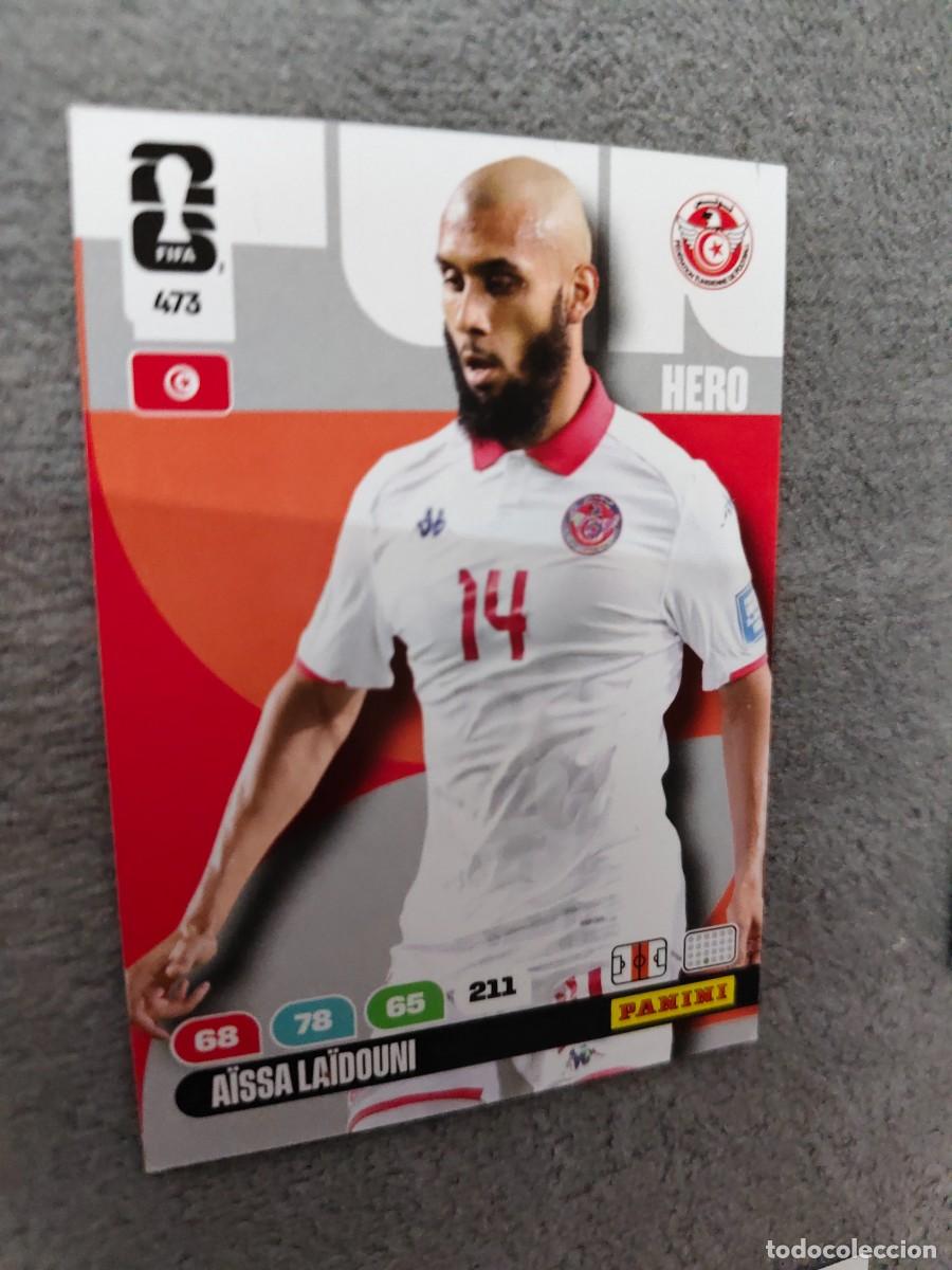 Cromos de F&uacute;tbol: 473 WORLD CUP 2026 A&Iuml;SSA LA&Iuml;DOUNI TUNEZ HERO ADRENALYN MUNDIAL PANINI 26