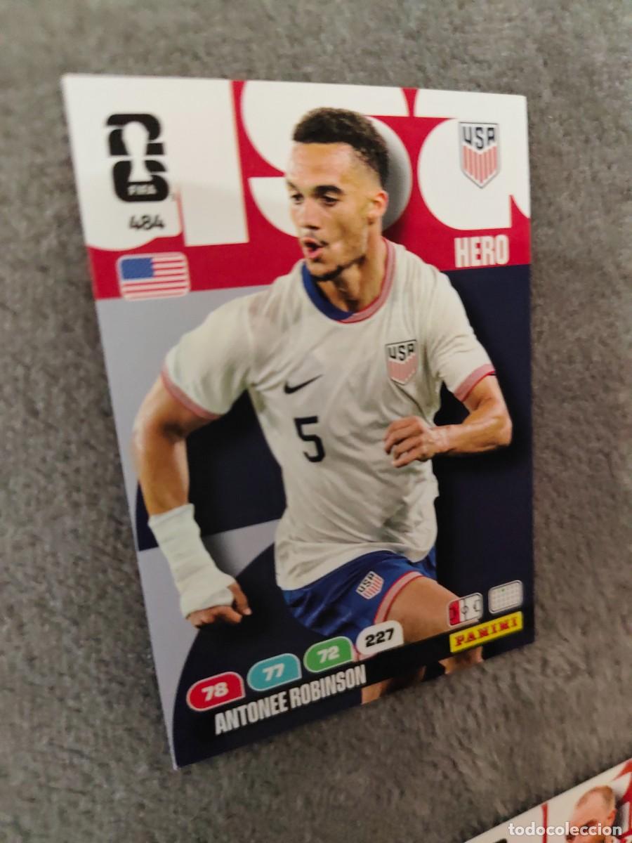 Cromos de F&uacute;tbol: 484 WORLD CUP 2026 ANTONEE ROBINSON ESTADOS UNIDOS HERO ADRENALYN MUNDIAL PANINI 26