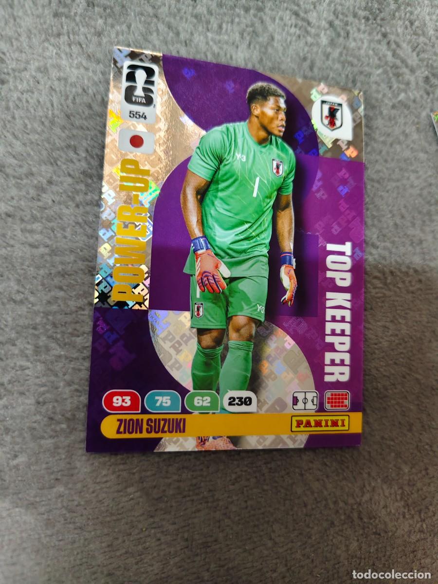 Cromos de F&uacute;tbol: 554 WORLD CUP 2026 ZION SUZUKI JAPON TOP KEEPER ADRENALYN MUNDIAL PANINI 26
