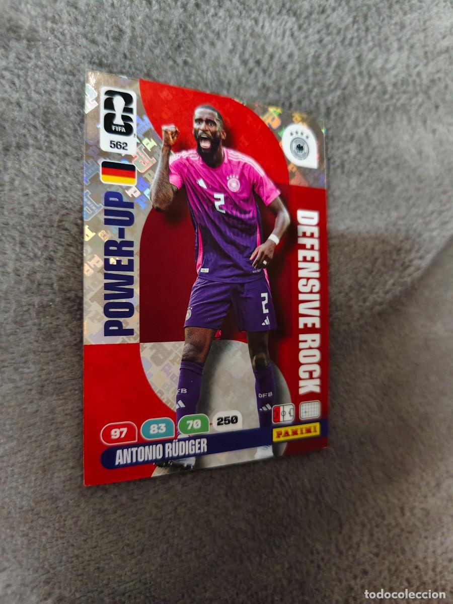 Cromos de F&uacute;tbol: 562 WORLD CUP 2026 ANTONIO R&Uuml;DIGER ALEMANIA DEFENSIVE ROCK ADRENALYN MUNDIAL PANINI 26