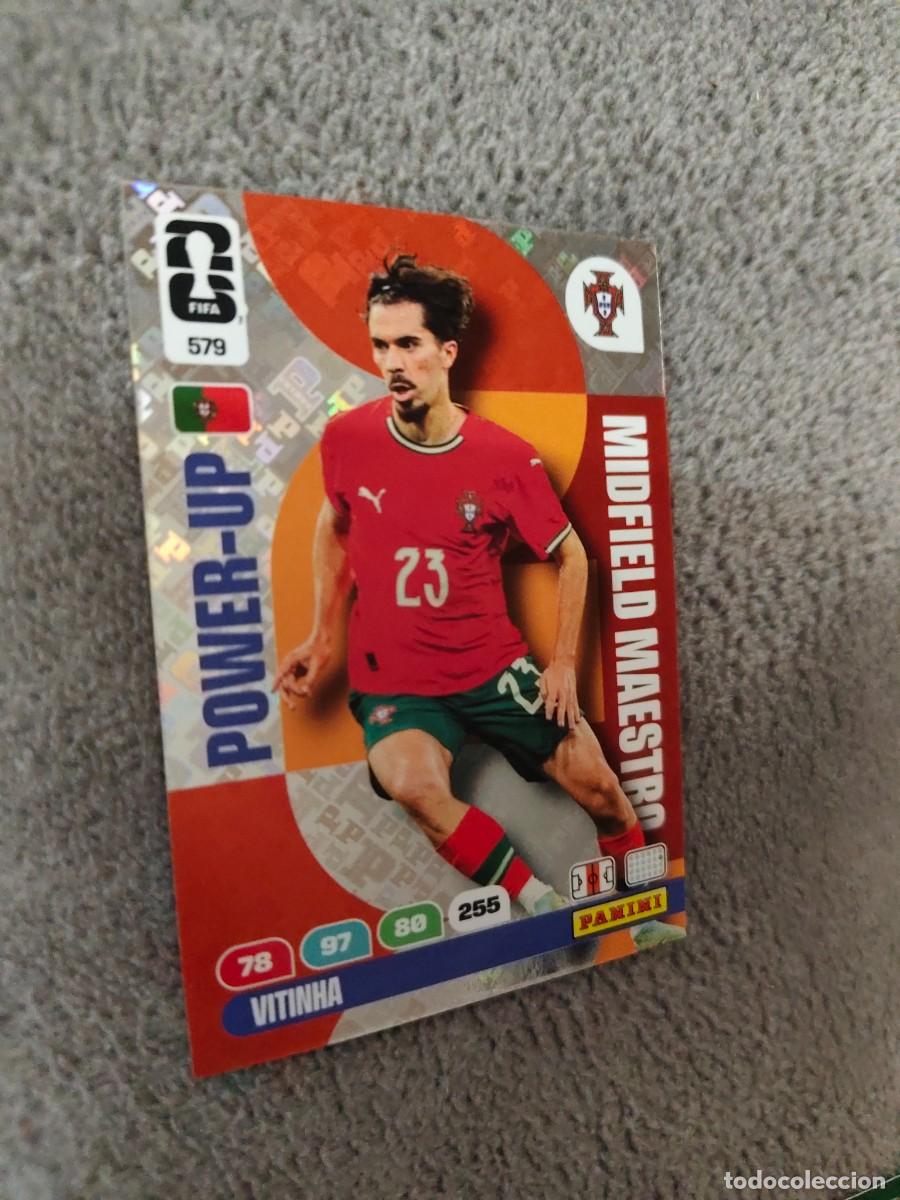 Cromos de F&uacute;tbol: 579 WORLD CUP 2026 VITINHA PORTUGAL MIDFIELD MAESTRO ADRENALYN MUNDIAL PANINI 26