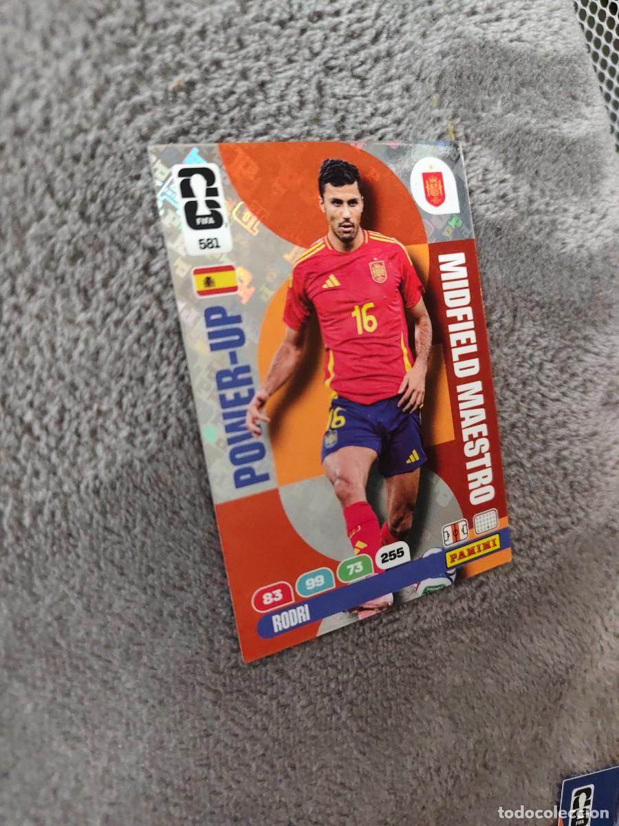 Cromos de F&uacute;tbol: 581 WORLD CUP 2026 RODRI ESPA&Ntilde;A MIDFIELD MAESTRO ADRENALYN MUNDIAL PANINI 26