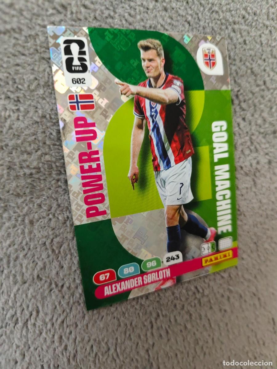 Cromos de F&uacute;tbol: 602 WORLD CUP 2026 ALEXANDER S&Oslash;RLOTH NORUEGA GOAL MACHINE ADRENALYN MUNDIAL PANINI 26