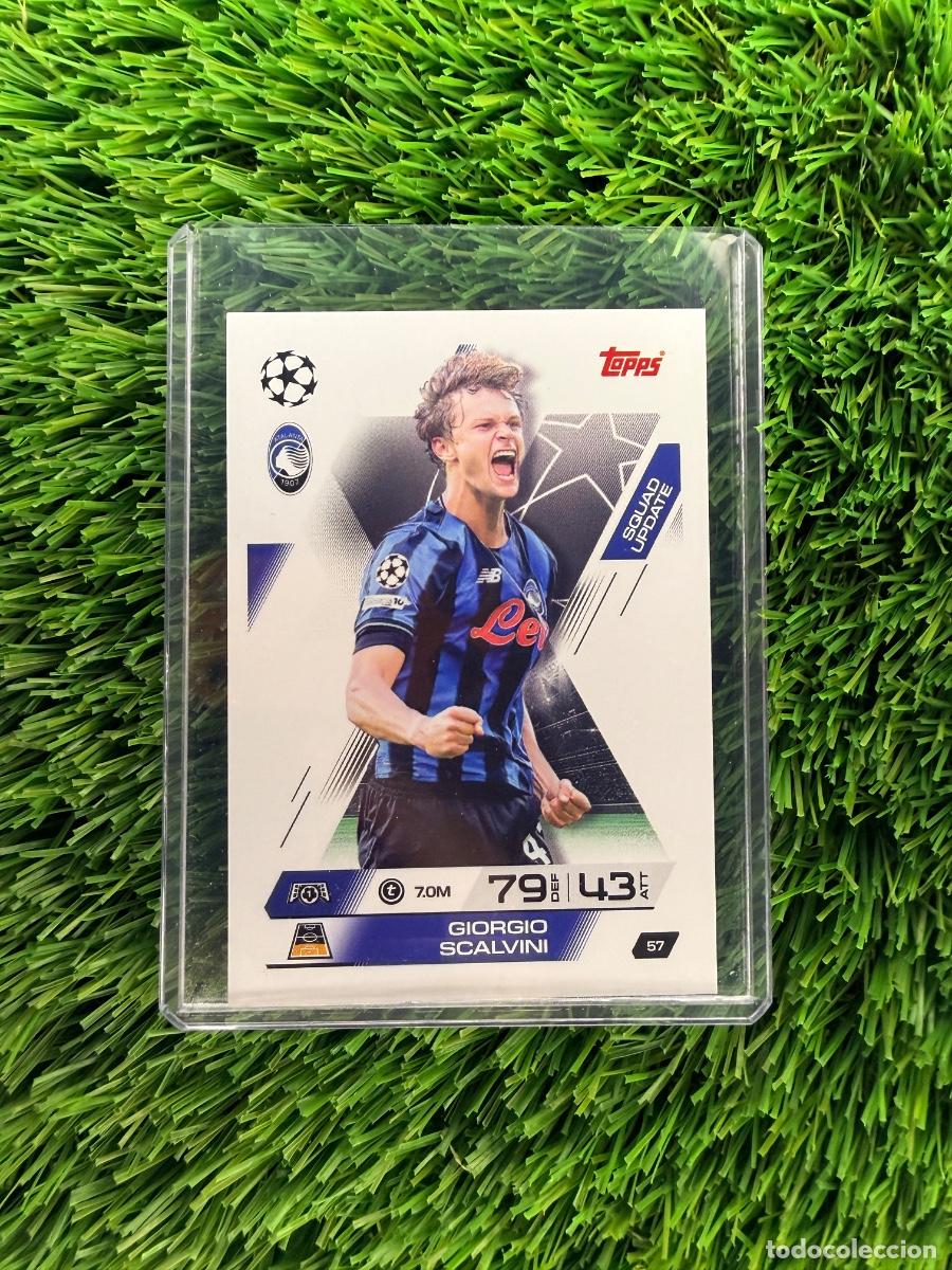 Cromos de F&uacute;tbol: N&ordm; 57 Giorgio Scalvini Squad Update Atalanta Match Attax Extra 25 26